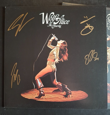 WOLF ALICE SIGNED THE CLEARING BRAND NEW SEALED LP + SIGNED
