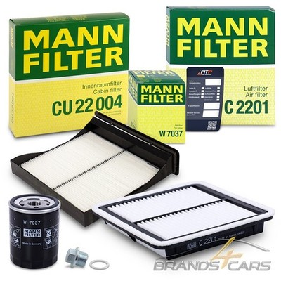 MANN-FILTER INSPEKTIONSPAKET FILTERSATZ A FÜR SUBARO FORESTER SH SJ 2.0 D 08-13