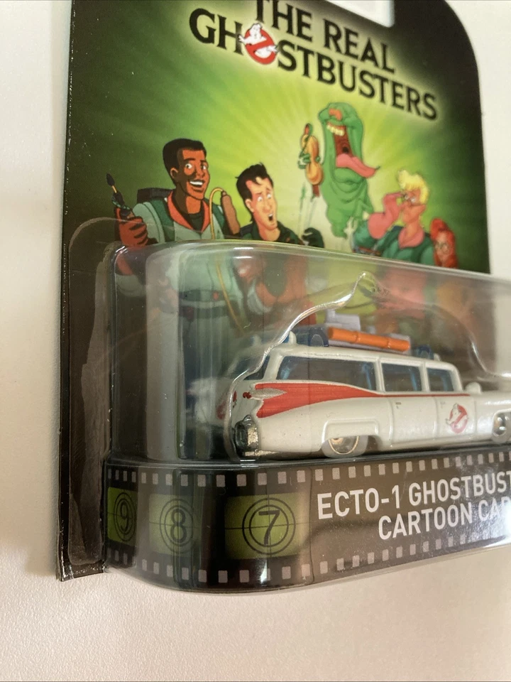 Hot Wheels 2015 entretenimiento retro cazafantasmas reales dibujos animados ecto-1 solo hobby Foto 4 de 4