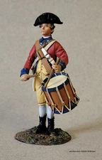 W. Britain - Continental Line Drummer, 1779-83 #16210