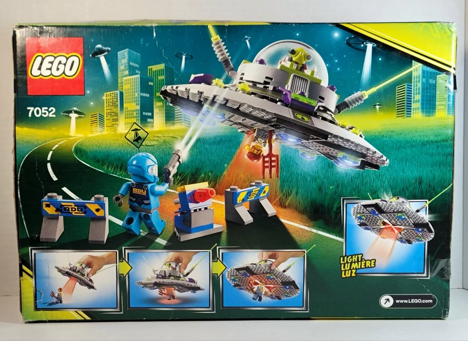 LEGO 7052 ALIEN CONQUEST UFO ABDUCTION 2011 Caja retirada sin abrir Foto 3 de 4