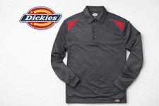 Dickies Men's Long Sleeve Polo Shirt