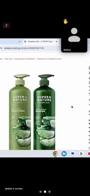 Super Nature Potent Aloe Gentle Moisture Shampoo & Conditioner - 30 fl oz