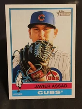 2025 Topps Heritage - Javier Assad #123 - Chicago Cubs 🐻