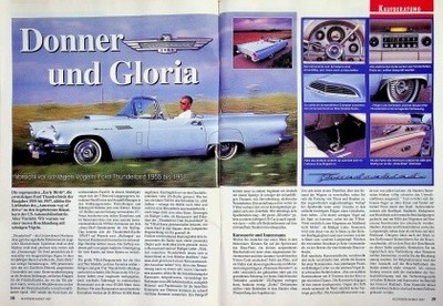 Oldtimer Markt 10/1997 Tips für Ford Thunderbird Cabrio Gebrauchtwagenkäufer - e