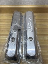 New Edelbrock Valve Cover Set Chevy Ford Chrysler Dodge