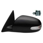 Power Flat Driver Side Door Mirror Heated Manual Folding Signal 128-50407
