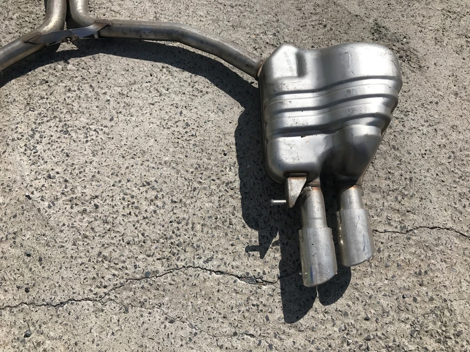 2010-2016 Audi S4 S5 B8 Full Exhaust Muffler Assembly Genuine OEM CLEAN Foto 2 de 4