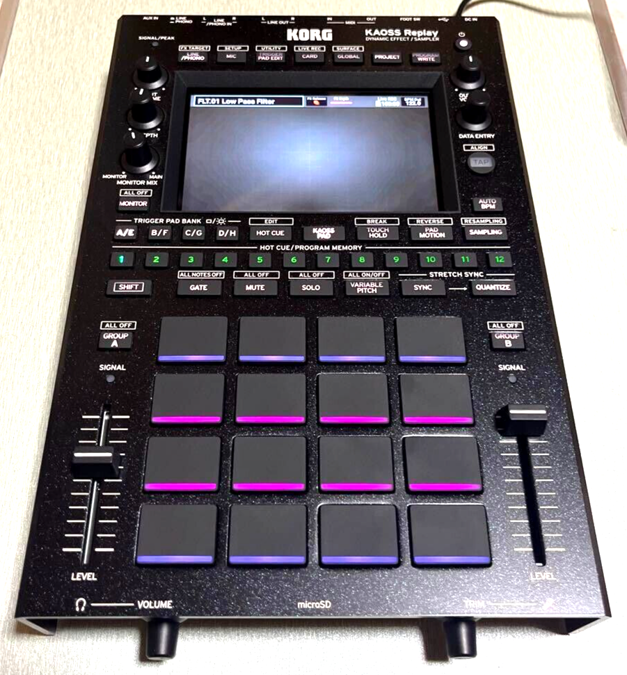 NEW KORG KAOSS REPLAY Dynamic Effect Sampler All-in-One DJ