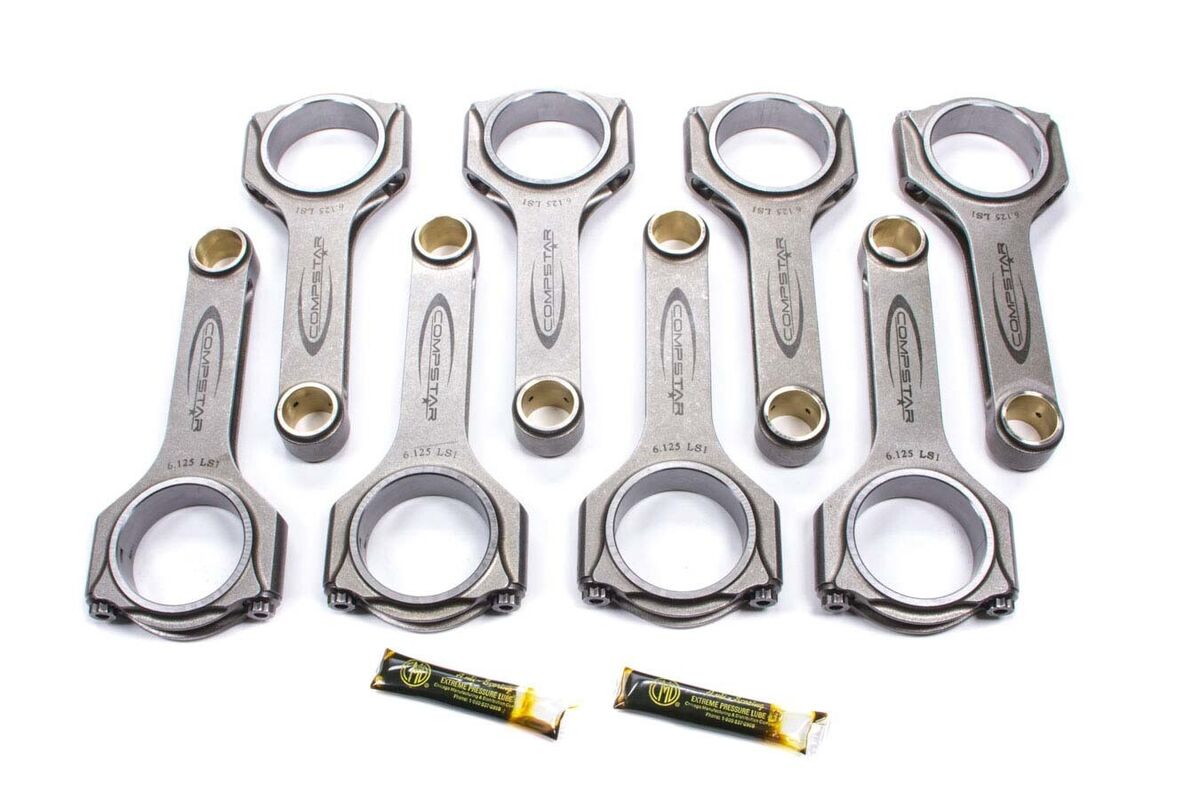 GM LS Forged H-Beam Rods - 6.125/2.100 GM LS Forged H-Beam Rods - 6.125/2.100
