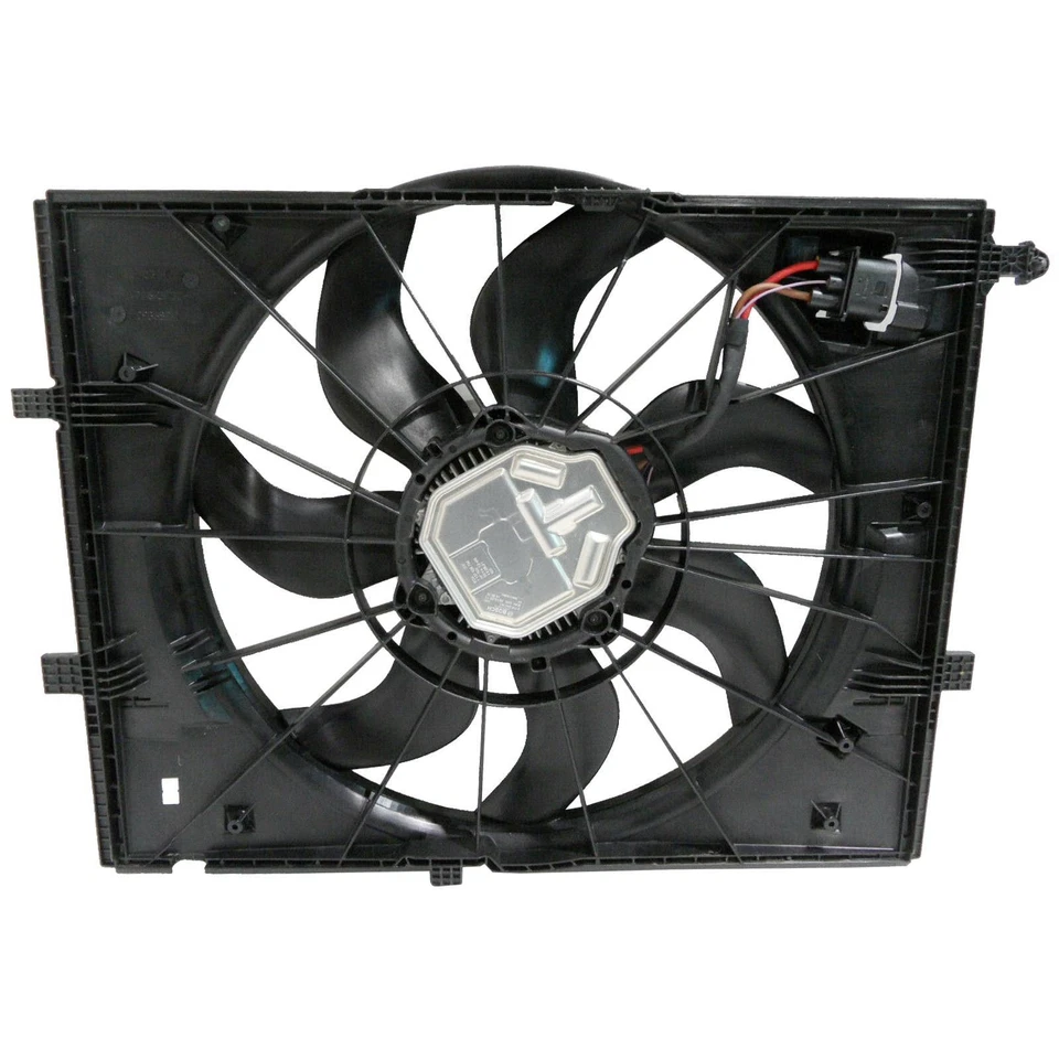 散热器冷却风扇组件 850W 适用于梅赛德斯-奔驰 S550 S63 AMG 0999060612 — 第 3/4 张图片