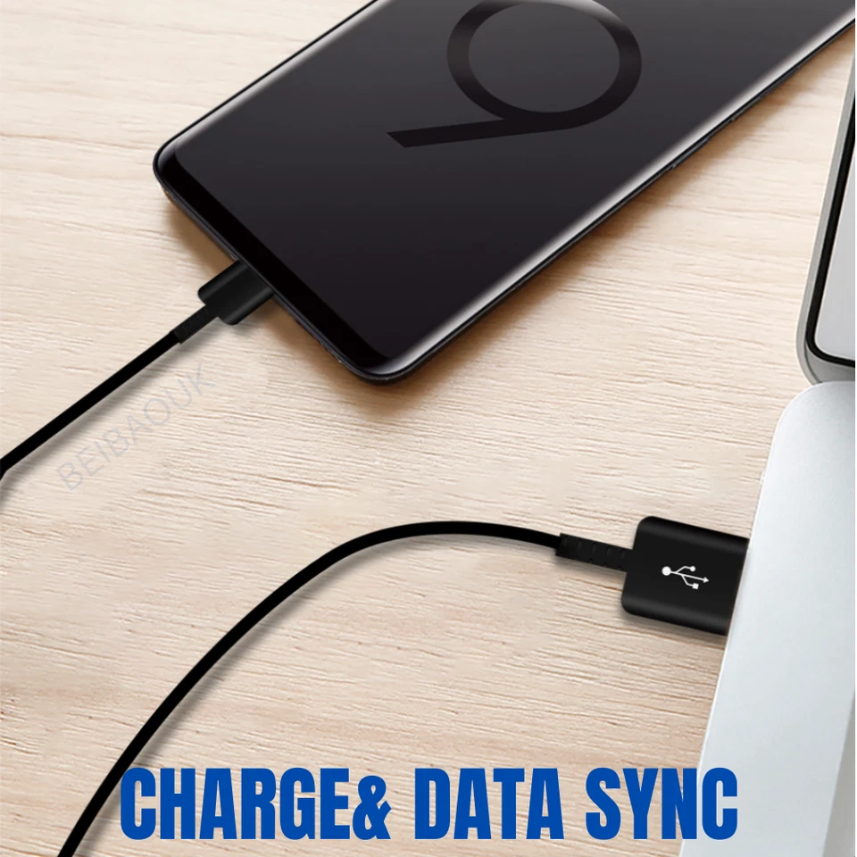 Wholesale USB Type C Cable Fast Charger Charging Data Cord For Samsung S8 S9 S10 - Image 4 of 4