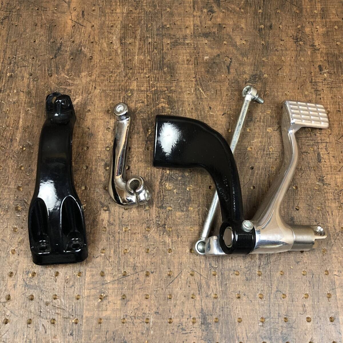 Harley Davidson Sportster Mid Control Kit with Step Peg Brake Pedal Shift