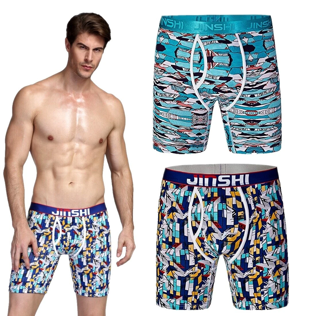 Мужское многоцветное белье стандартного размера 3XL