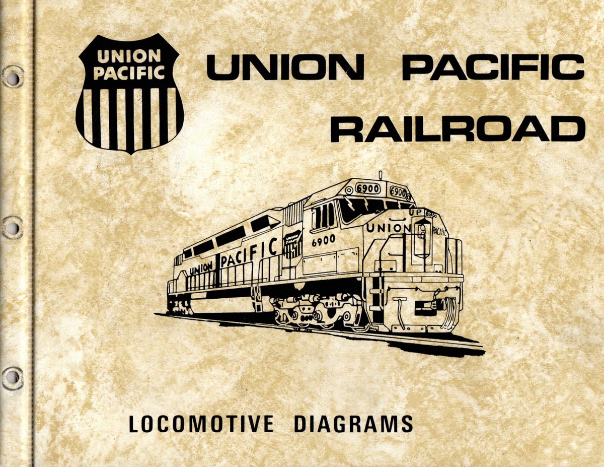 ピンバッジ　UNION PACIFIC RAILROADユニオンパシフィック鉄道 Union Pacific Railroad 1973 Locomotive Diagrams & Data PDF