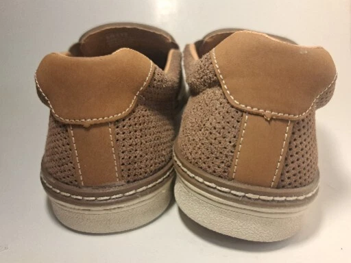 Joseph Abboud Mocasines Gamuza Perforada Zapatos Sin Cordones Para Hombre 10.5 D 40k7-71 Tostado Foto 3 de 4