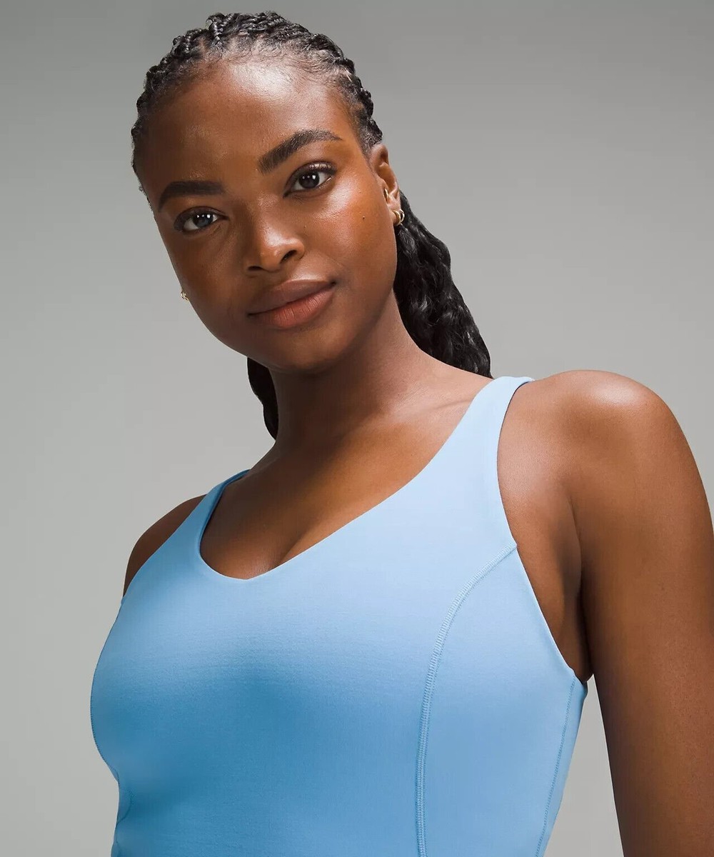 lululemon - lululemonルルレモンAlign Tank Iron Blue 4休日割引 Lululemon Align Tank Top - Poolside - lulu fanatics
