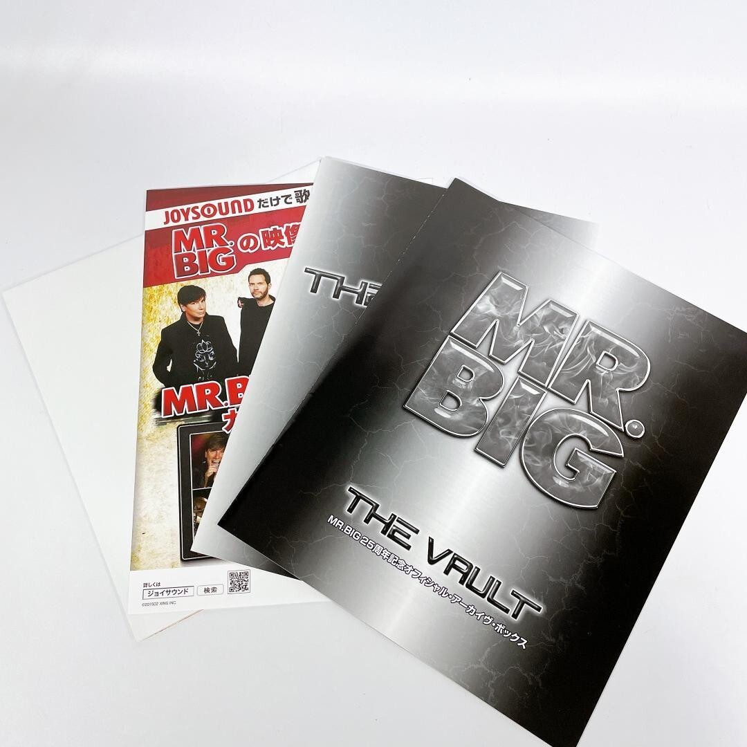MR.BIG 25周年記念アーカイヴ・コレクションザ・ヴォールト