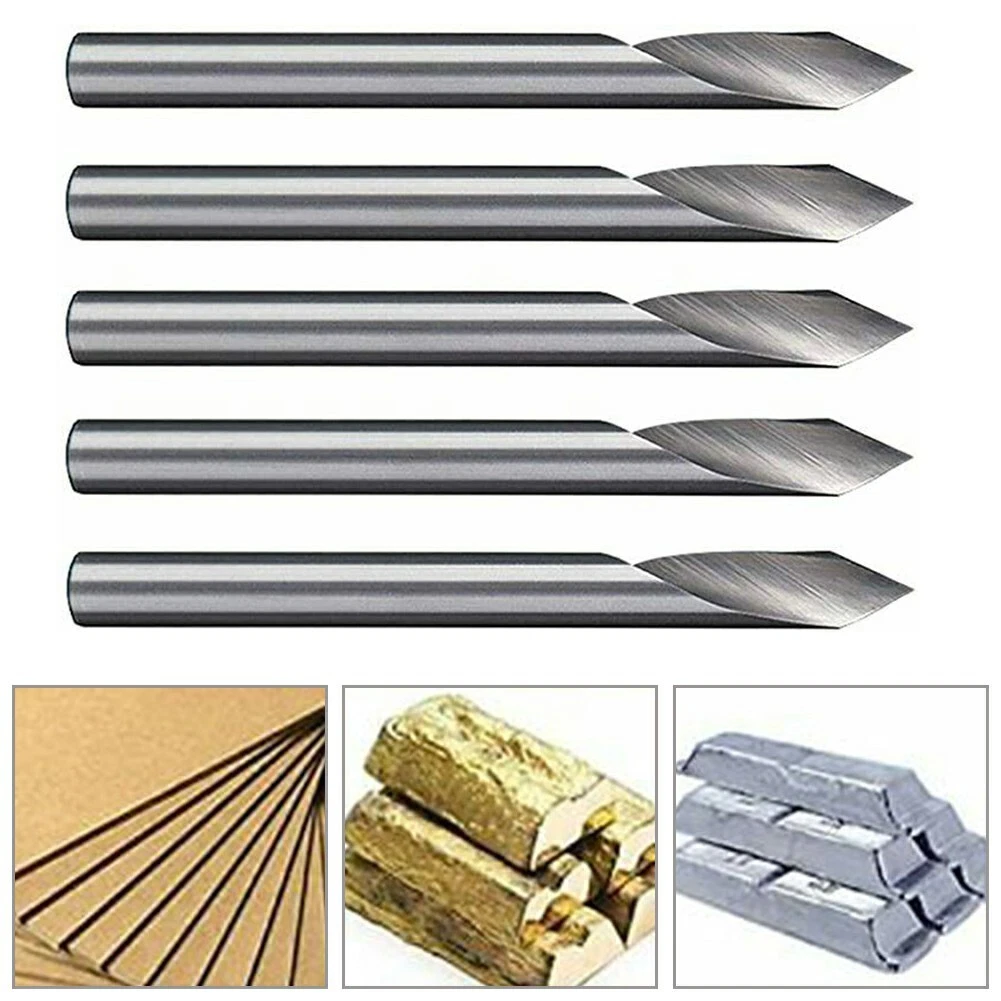 Router bits for plastic outlet