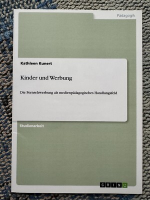 Kinder und Werbung | Buch | 9783656398851