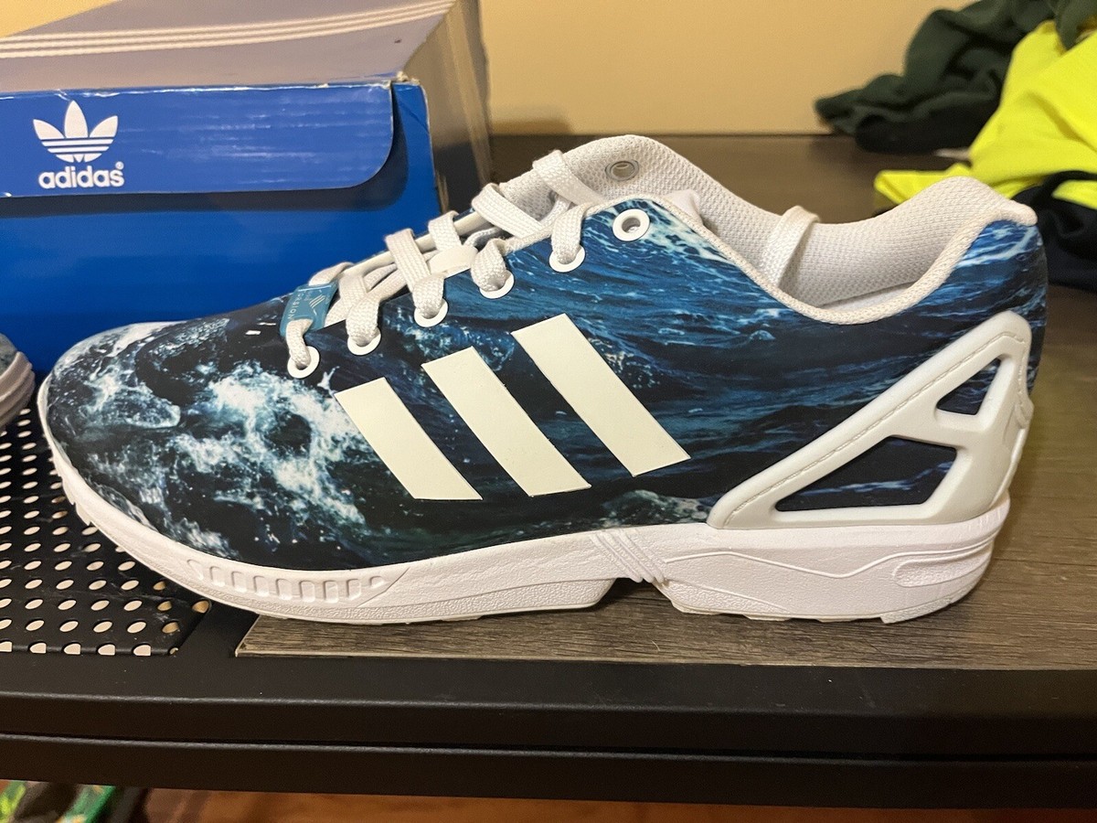 Size 10 - adidas Zx Flux Ocean - M19846 | eBay Size 10 - adidas Zx Flux Ocean - M19846 | eBay