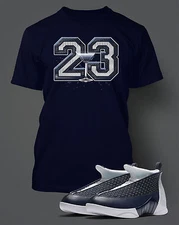 23 Cocktail Tee Shirt to Match J15 OBSIDIAN Graphic Big & Tall Nvy ProClub Shaka