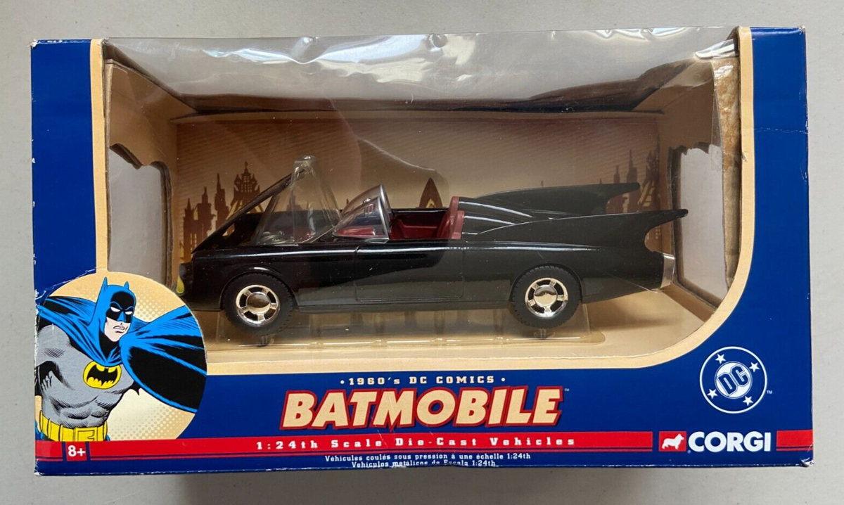 2005 Corgi DC Comics 1960 Batmobile 1:24 Scale Die Cast New