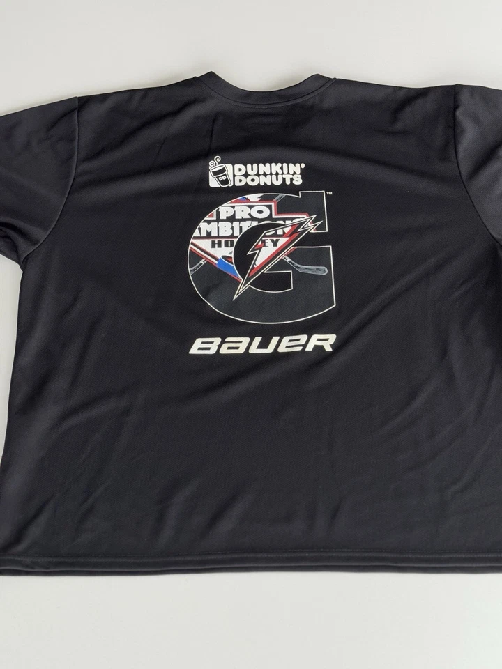 Bauer Team Pro Ambitions Hockey Boston Bruins Long Sleeve Jersey - Black Large - Image 2 of 4