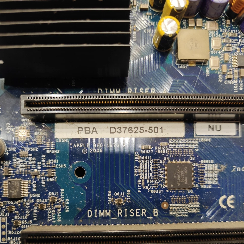 Apple A1186 Mac Pro1,1 intel Zeon D37625-501 Motherboard 820-1976-A 630-7608 - Image 4 of 4