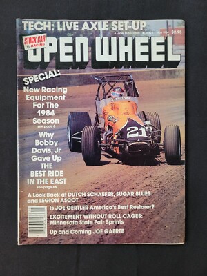 1984 May Open Wheel Magazine, Chuck Gurney/Joe Gaerte/Dutch Schaefer/Bobby Davis