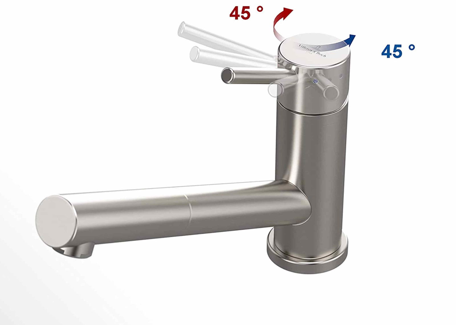Villeroy & Boch Como Einhand-Spültischbatterie - Edelstahl online 