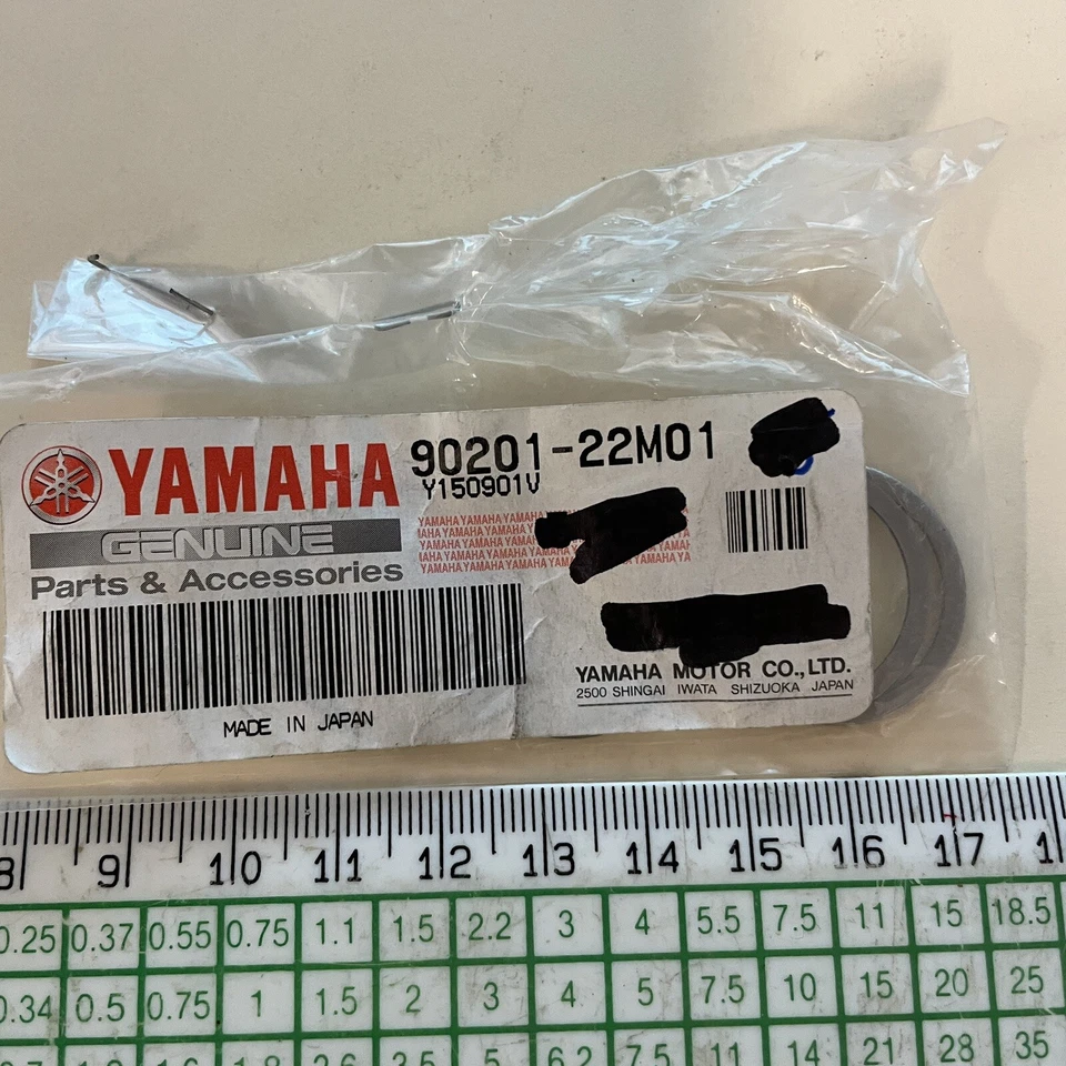 90201-22M01-00 Genuine Yamaha Washer Stainless Driveshaft Water Pump OEM 4 pack - Image 2 of 2
