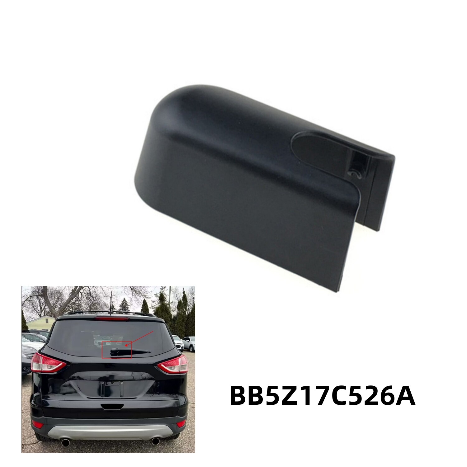 2020 Ford Explorer Rear Wiper Arm Nut Cover  