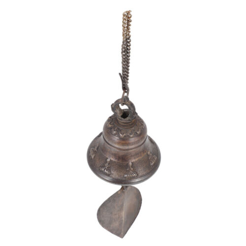  Altes Windspiel Messing Vintage-Wanduhr Glocke Dekorative Türklingel - Bild 1 von 9