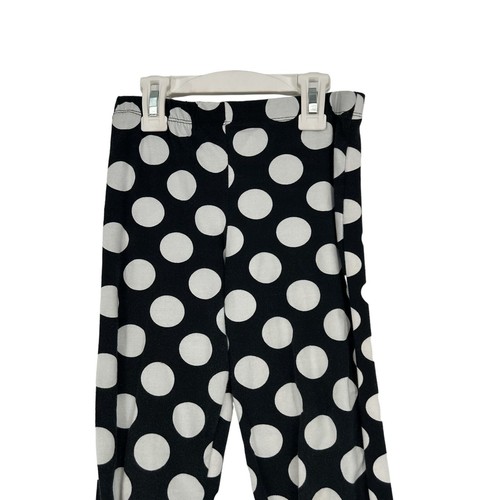 Emily Rose Girls 8 Black White Orange Polka Dot Ruffle Legging Set Pumpkin Cat - Picture 15 of 20