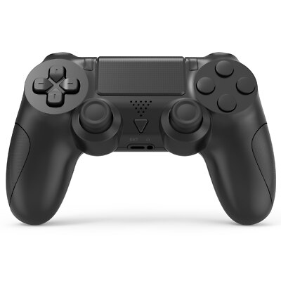 Wireless Controller Gamepad Für PS-4/Pro/Slim/PC Dual Vibration Touch - Schwarz