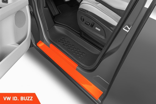 Auto Einstiegsleisten Schutzfolie für VW ID.Buzz LWB Transparent - Bild 2 von 6