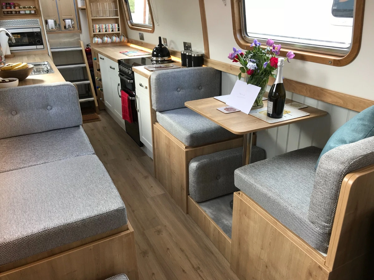 Narrowboat Duplex Dinette DEPOSIT Canalboat Boat kit seat sofa