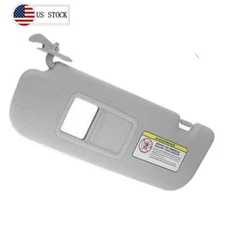 Sun Visor Makeup Mirror Left Grey Driver side Side For Hyundai Elantra MD 11-16