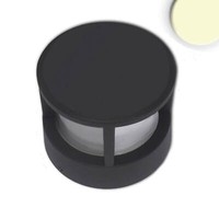 Isoled Led Leuchte Poller-5, 6W, Sandschwarz, Warmweiß