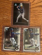 Jackson Chourio 1st Bowman Chrome Mojo + 1st Chrome Base + Spotlight Insert