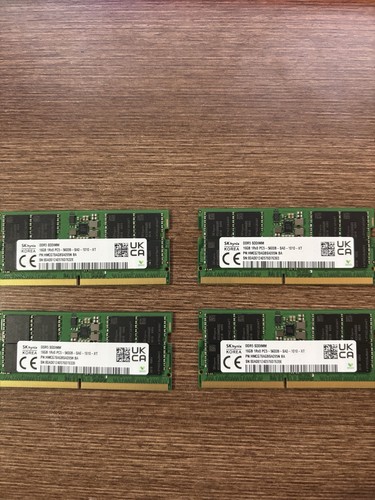 SK hynix 64GB (4x16GB) DDR5 SO-DIMM PC5-5600B 262-Pin HMCG78AGSA0N5N