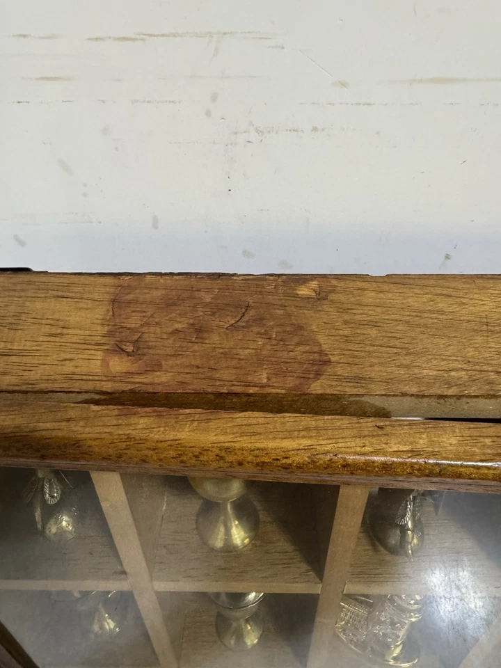 Vitrina de colección gabinete de curiosidades baratija estante caja de exhibición  Foto 4 de 4