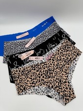 Victoria's Secret PINK Size L Seamless Cheeky Hipster Panty Bundle Lot of 4