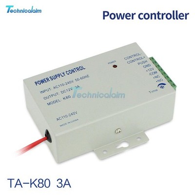 110V-220V Access Control Power Supply Control Switch For Door Intercom System