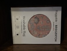 Ruggable 5'x7' Washable Bridgerton Debutante's Dream Area Rug Rose BRAND NEW