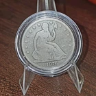 1876 Seated Liberty Silver Half Dollar - Centennial Year US Coin - Ex PCS Set -