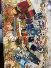 Large Lot Of Vintage 1980’s Transformers Lot dino, bots, fire truck airplanes