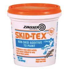 (8) Zinsser Skid Tex Anti-Skid 1 lb Indoor Outdoor Non Slip Paint Additive