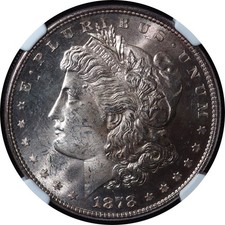 1878 8TF Morgan Dollar MS63 NGC & CAC